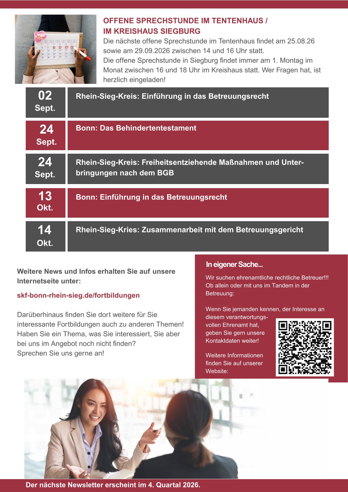 Q3 2026 Newsletter BtG 2 Newsletter für ehrenamtliche rechtliche Betreuer*innen